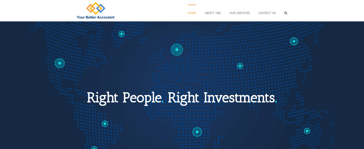 Custom Responsive Website for Your Better Accountant by Beedev Solutions
